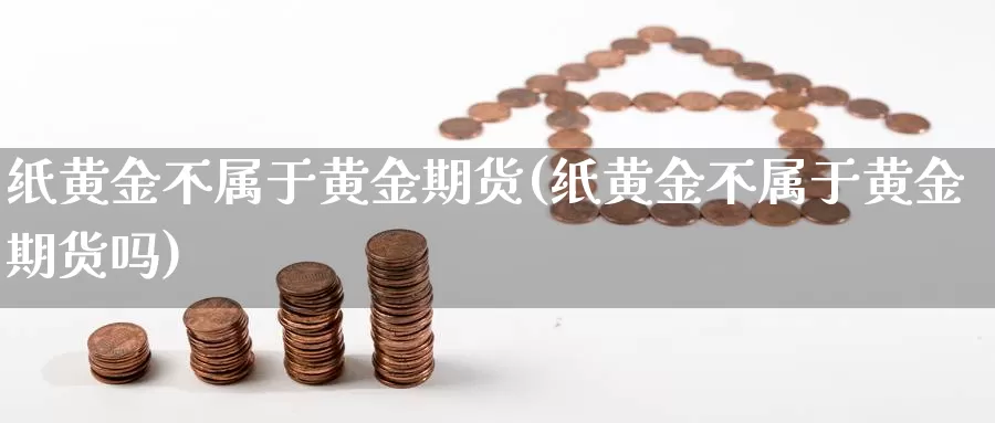 纸黄金不属于黄金期货(纸黄金不属于黄金期货吗)_https://www.hbxsqx.com_白银期货手续费_第1张